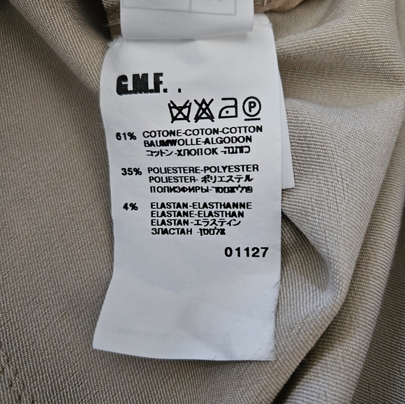 NWOT - Designer Gianfranco Ferre Forma Tan Boxy Unlined Jacket - Size 18 - Picture 4 of 9